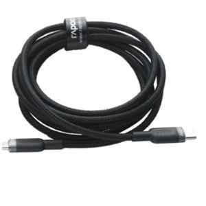 Rapoo PD100 20V Type-C to Type-C PD Data Line Cable, Length: 2 m - 2