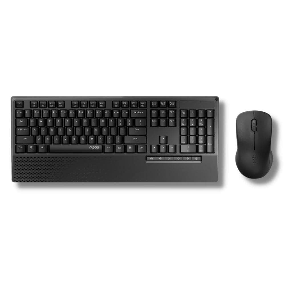 Rapoo X1960 Wireless Optical Mouse & Keyboard - 1