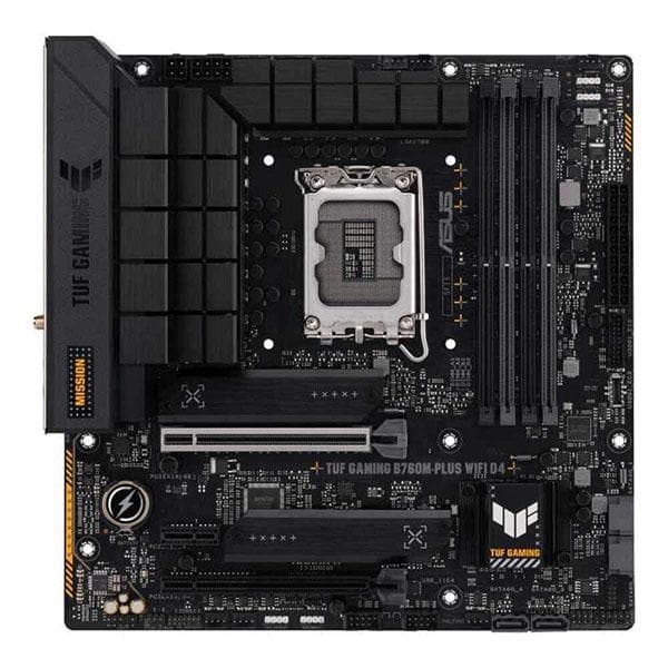 Asus TUF Gaming B760M-Plus Wifi D4 LGA1700 Intel Motherboard Supports Intel 12th, 13th & 14th Gen Processors - 2
