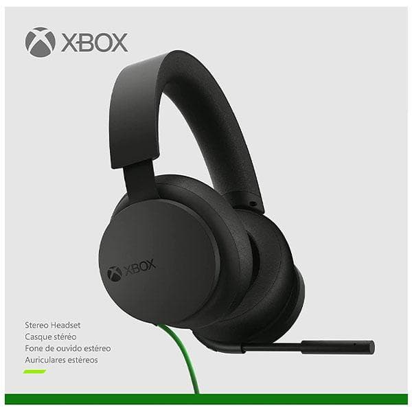 Microsoft XBOX Stereo Headphones Wired Black - 3