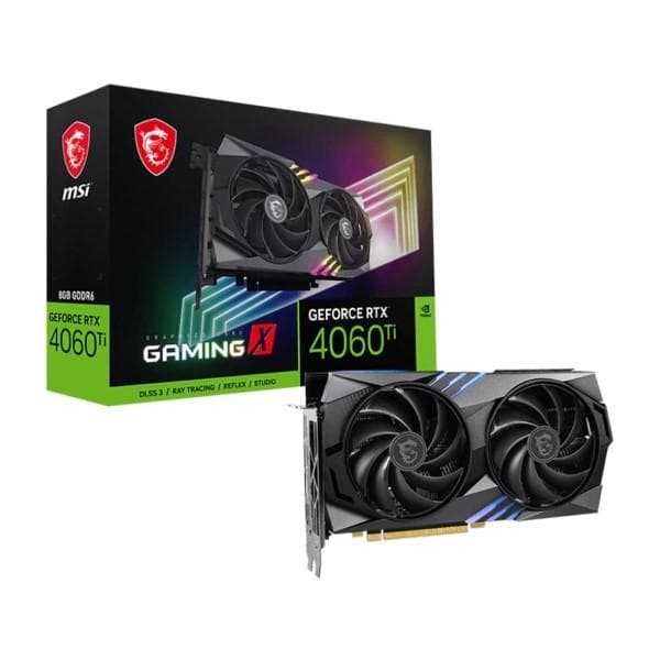 MSI RTX 4060 Ti Gaming X 8GB Graphics Card - 1