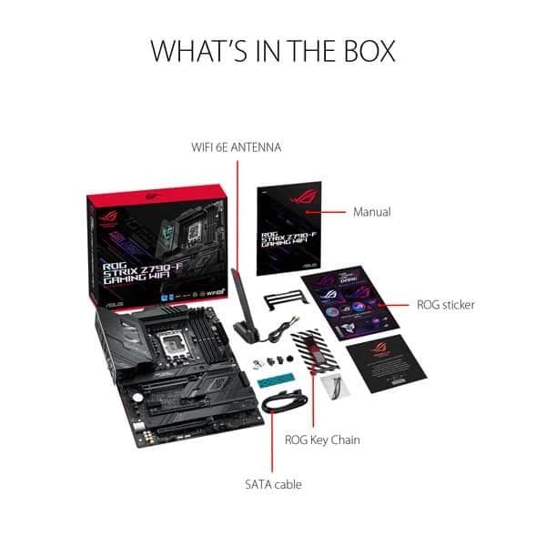 Asus ROG Strix Z790-E Gaming WIFI DDR5 LGA 1700 Intel Motherboard Supports Intel 12th, 13th & 14th Gen Processors - 5