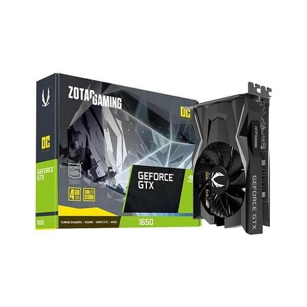 Zotac Gaming Geforce GTX 1650 OC 4GB GDDR6 Memory Graphics Card - 1