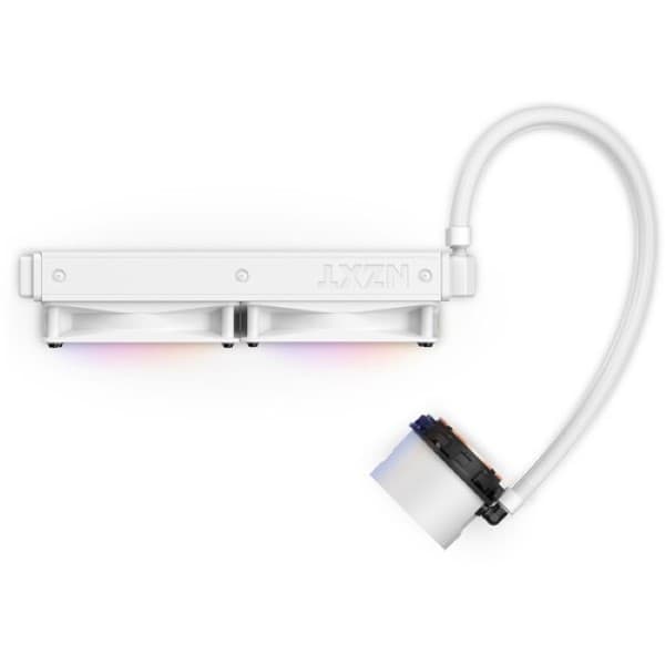 NZXT Kraken 240 RGB 240mm AIO Liquid Cpu Cooler - White - 6