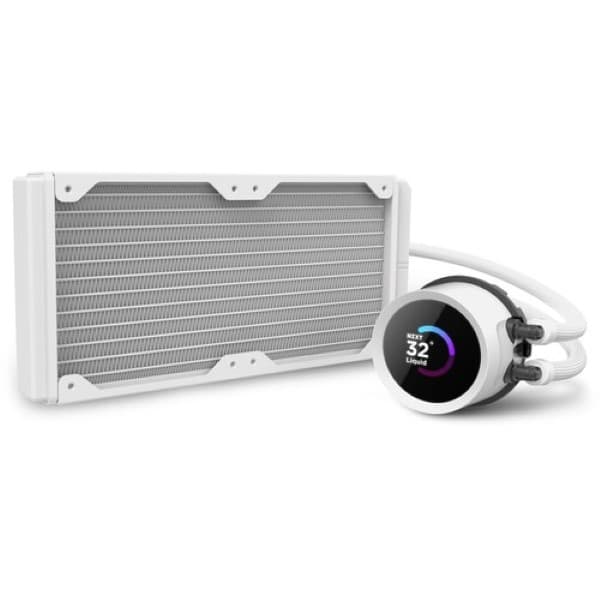 NZXT Kraken 240 RGB 240mm AIO Liquid Cpu Cooler - White - 5