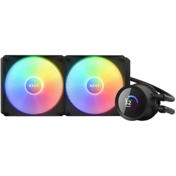 NZXT Kraken 280 RGB 280mm AIO Liquid Cooler - Black - 1