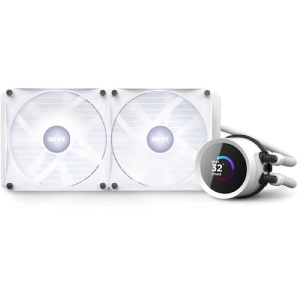 NZXT Kraken 280 RGB 280mm AIO Liquid Cooler - White - 6