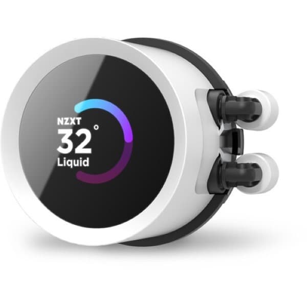 NZXT Kraken 360 RGB 360mm AIO Liquid Cooler with LCD Dispay (White) - 4