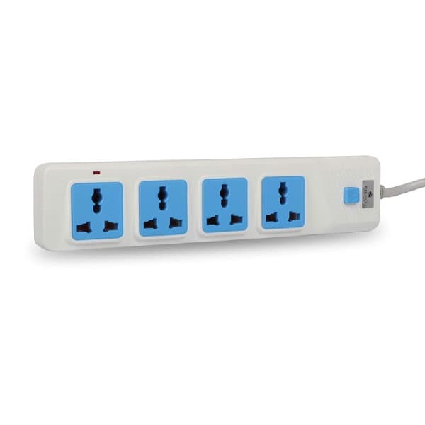 ZEBRONICS ZEB-PS4301 2500 WATTS Power Extension Socket with 4 Universal sockets - 1