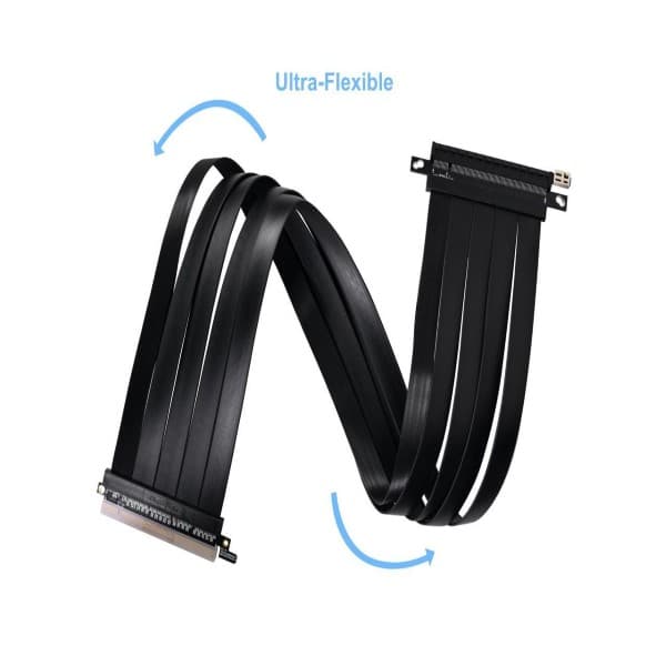 Lian Li Premium PCI-E 16X 4.0 PW-PCI-4-24X Black Riser Cable - 4