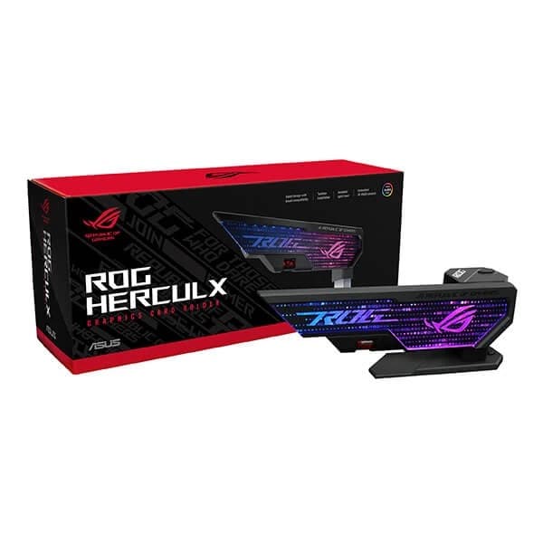Asus ROG Herculx ARGB Graphics Card Holder - 1