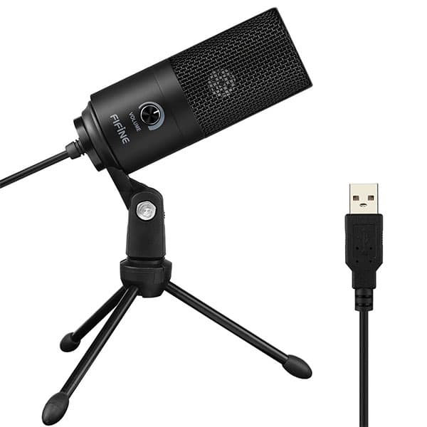 FIFINE K669B Metal USB Microphone - 1