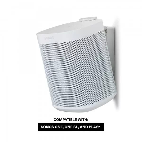 FLEXSON S1-WM Wall Mount for Sonos One (White) - 2