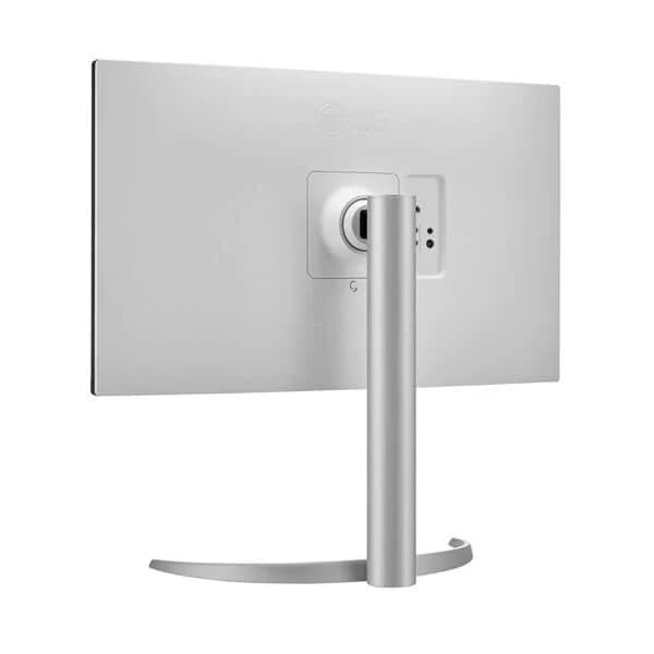 LG 27UP650-W 27 Inch (68.4 Cm) UHD (3840 x 2160 Pixels) 4K IPS Display Monitor, VESA DisplayHDR 400, Immersive Gaming Experience, AMD FreeSync, Ergonomic Design (Silver) - 4