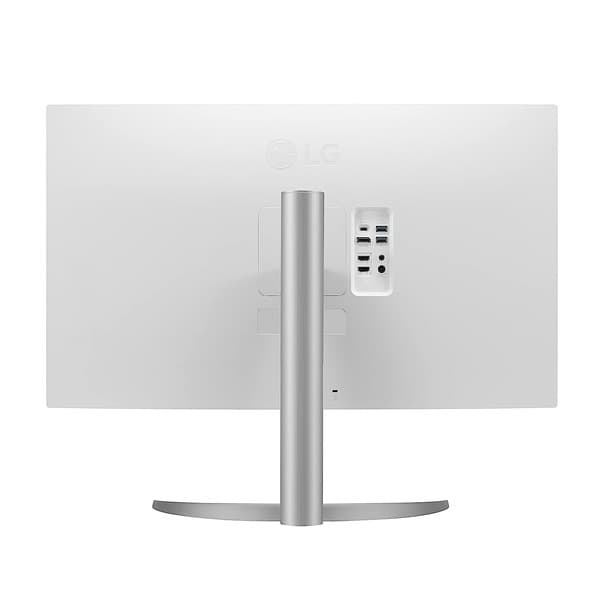 LG 32UP550-W 32 Inch UHD (3840 x 2160) VA Display Monitor with AMD FreeSync, DCI-P3 90% Color Gamut with HDR 10 Compatibility and USB Type-C Connectivity – Silver/White - 4