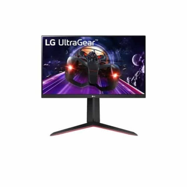 LG UltraGear 24GN65R-B Gaming Monitor, 23.8 Inches, Full HD, IPS, 144 Hz, 1 ms (GTG), FreeSync Premium, HDR, HDMI, DP/Pivot, Height Adjustment, 3 Year Peace of Mind, Luminous Point Warranty - 1