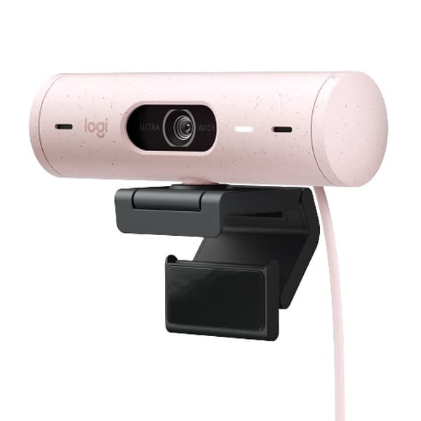 Logitech Brio 500 Full HD Webcam (Rose) - 1