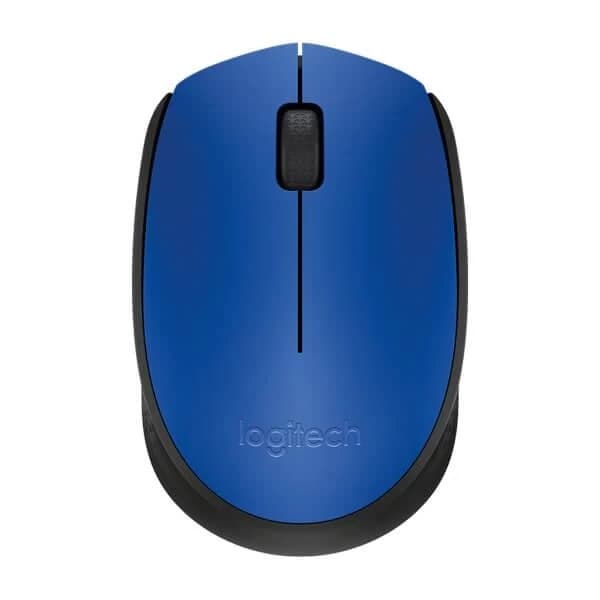Logitech M171 Wireless Mouse (Blue/Black) - 1