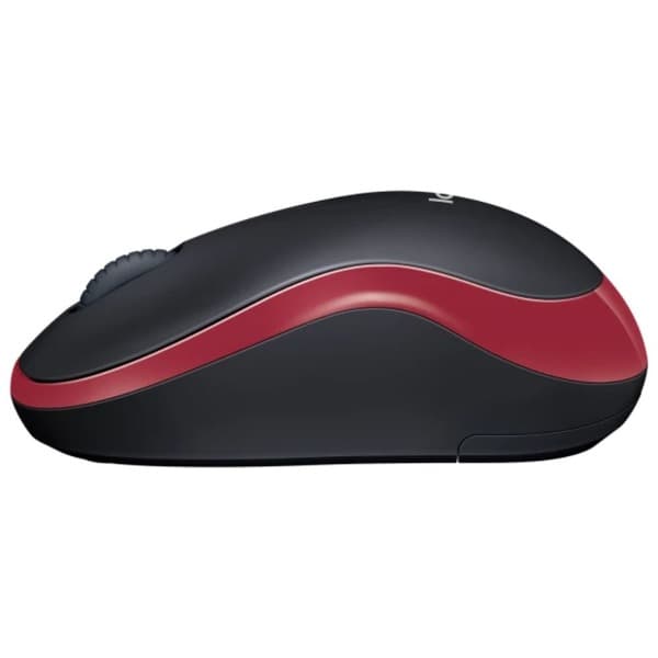 Logitech M185 Wireless USB Mouse (Red) - 2