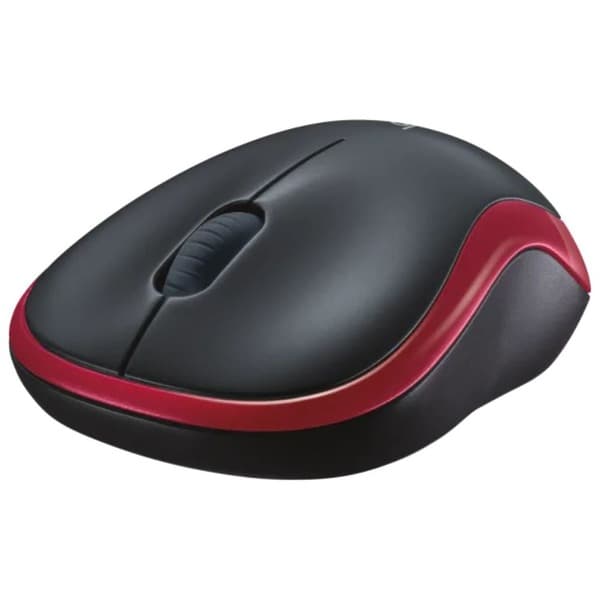 Logitech M185 Wireless USB Mouse (Red) - 4