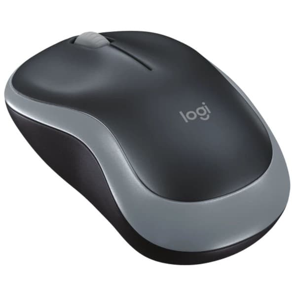 Logitech M185 Wireless USB Mouse (Black) - 4