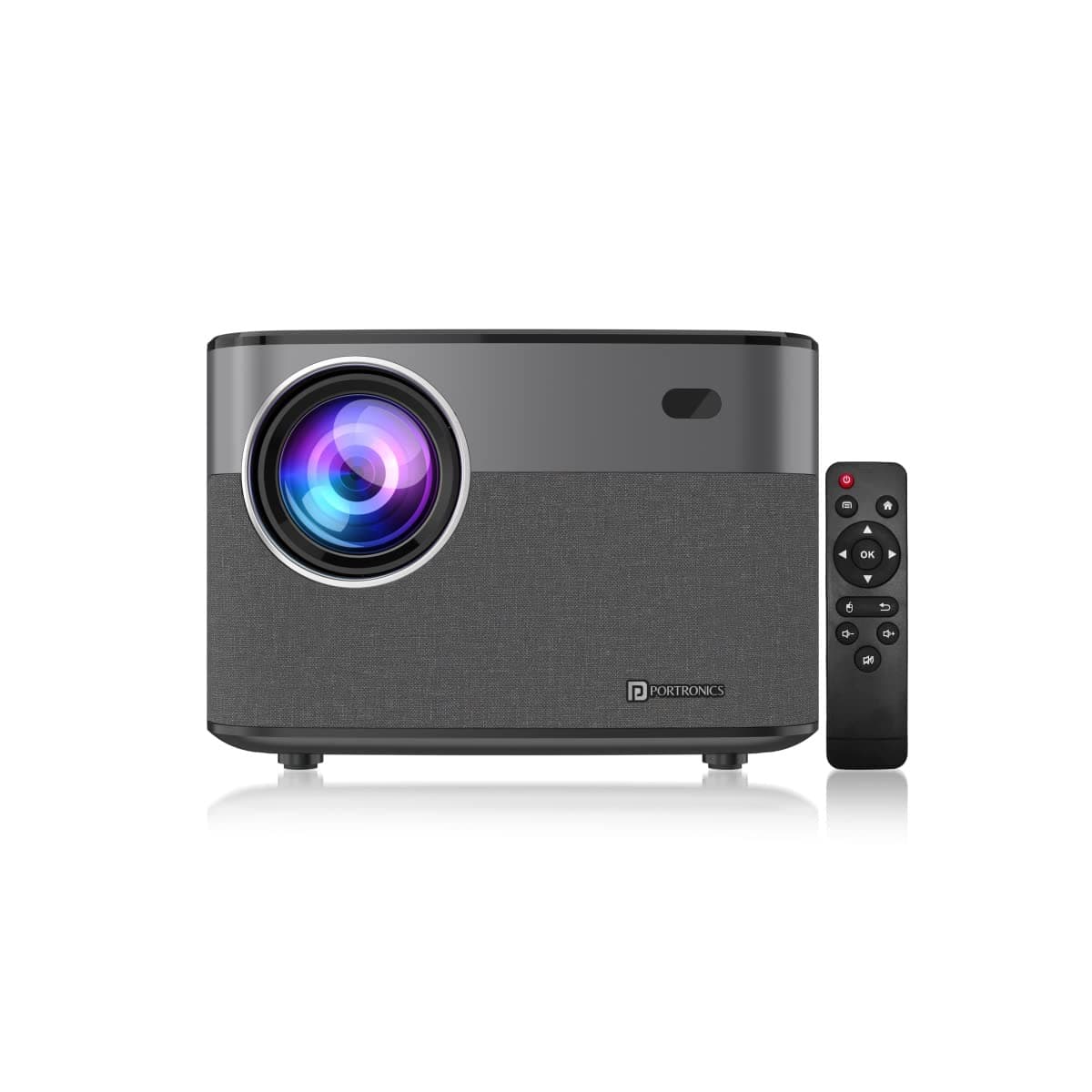 Portronics Beem 300 Wi-Fi Multimedia LED Projector (Black) - 1