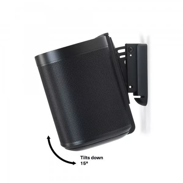 Flexson Wall Mount for Sonos One, One SL and Play:1 (Black) - 3