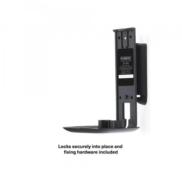 Flexson Wall Mount for Sonos One, One SL and Play:1 (Black) - 4