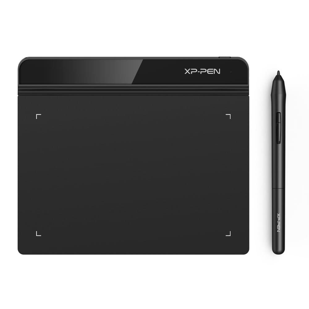 XP-Pen StarG640 Ultra-Thin Graphic Drawing Tablet (6" x 4", 8192 Levels of Pressure Sensitivity, Battery-Free Stylus, Black) - 1