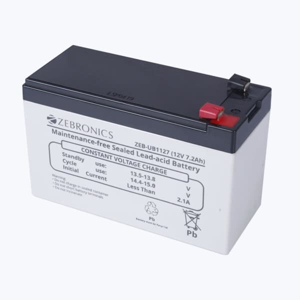 Zeb-UB4127, Sealed Maintenance free (SMF) Lead-acid battery - 1