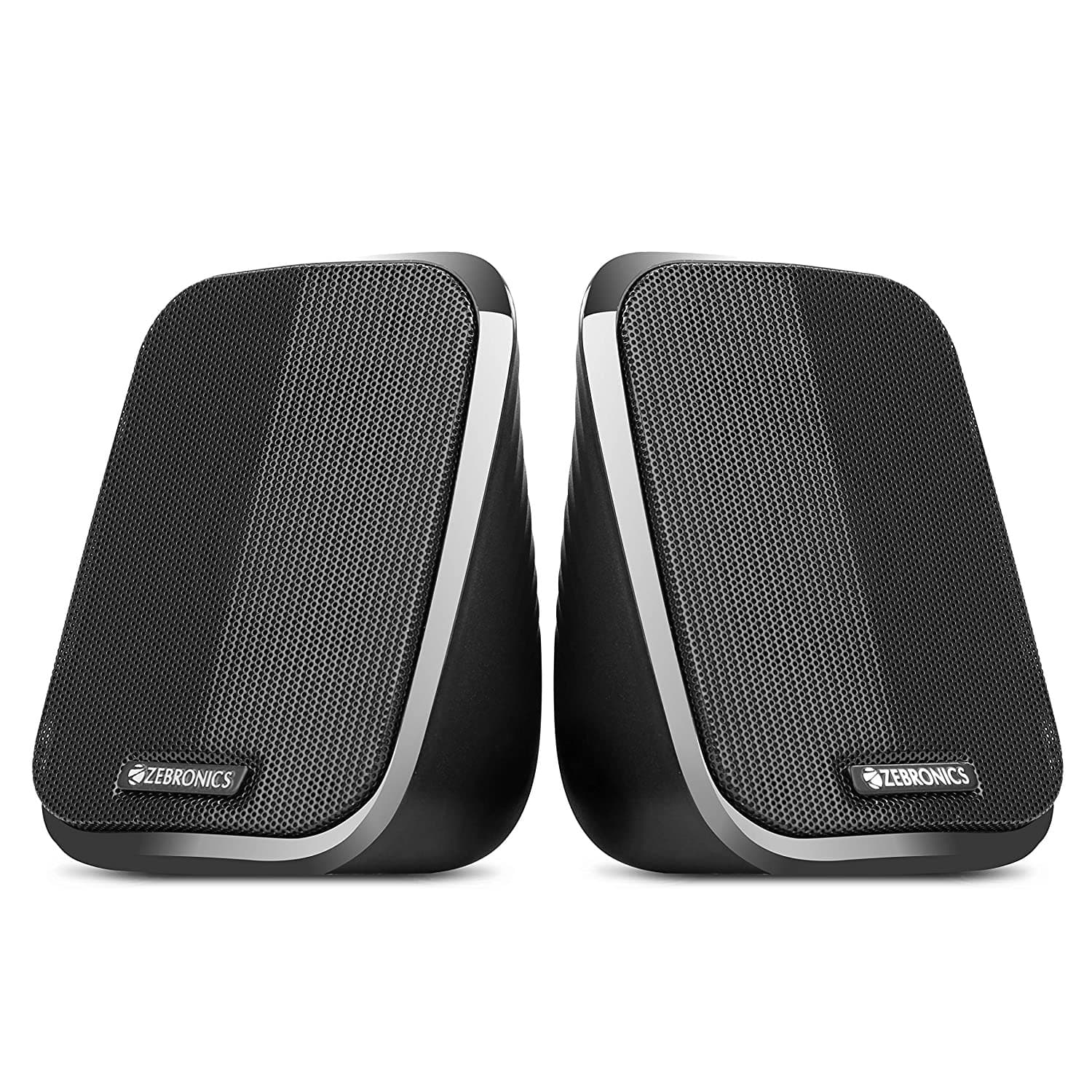 ZEBRONICS Zeb-Fame 5watts 2.0 Multi Media Speakers (Black) - 1