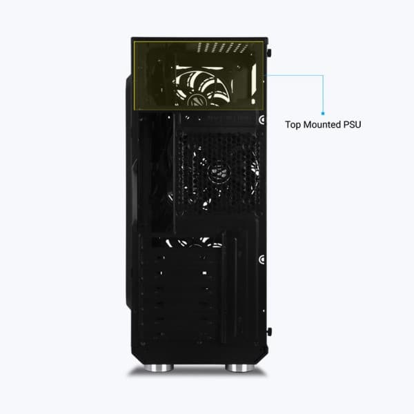 Zebronics Zeb-Cronus Premium Gaming Cabinet - 6