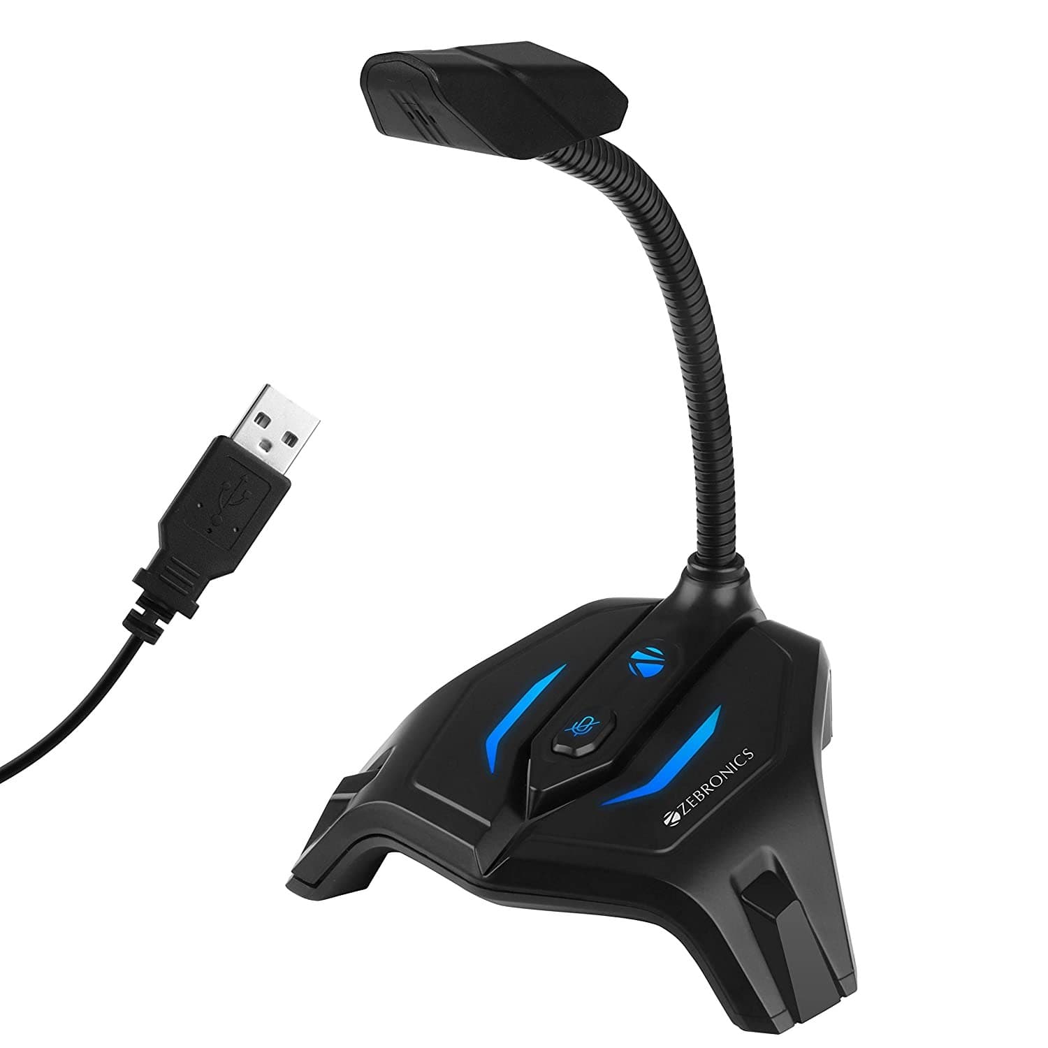 Zebronics Zeb-Klarity USB Gaming Mic for Recording - 1
