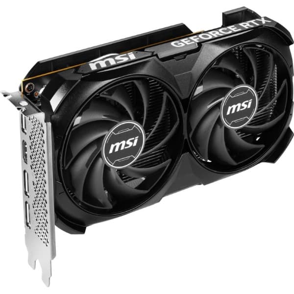 MSI GeForce RTX 4060 Ventus 2x Black 8G OC Graphic Card - 6