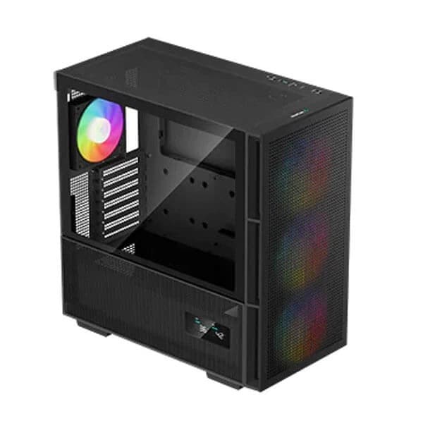 Deepcool CH560 Digital Mesh ARGB (E-ATX) Mid Tower Cabinet (Black) - 3