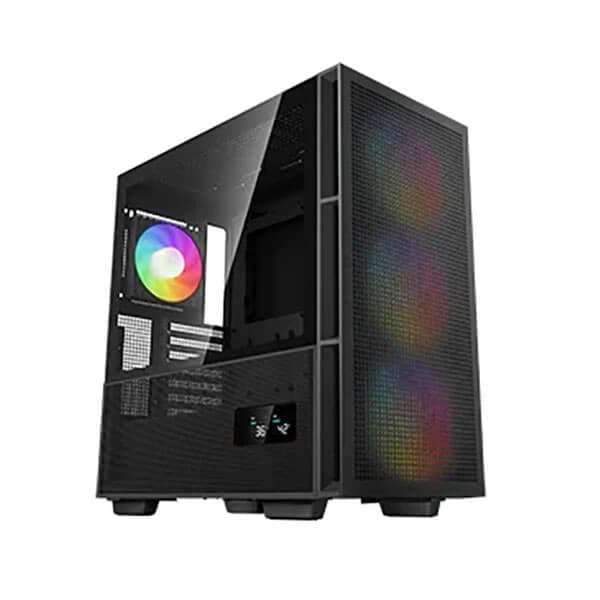 Deepcool CH560 Digital Mesh ARGB (E-ATX) Mid Tower Cabinet (Black) - 1