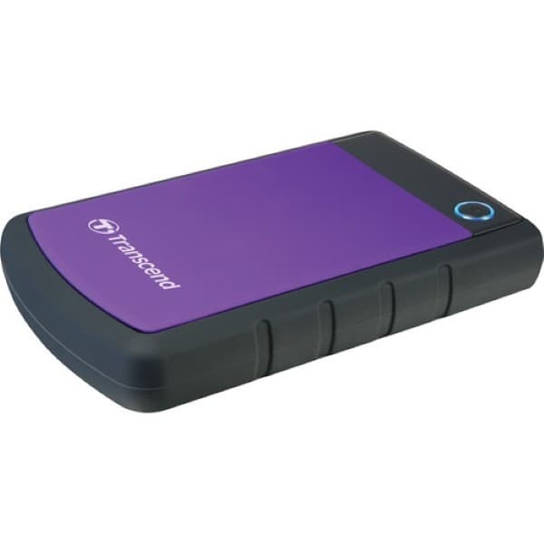 Transcend 2TB StoreJet 25H3P External Hard Drive (Purple) - 3