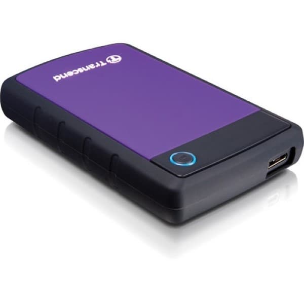 Transcend 1TB StoreJet 25H3 External Hard Drive (Purple) - 2