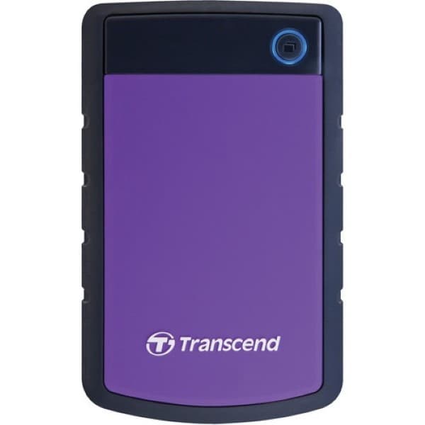 Transcend 1TB StoreJet 25H3 External Hard Drive (Purple) - 1