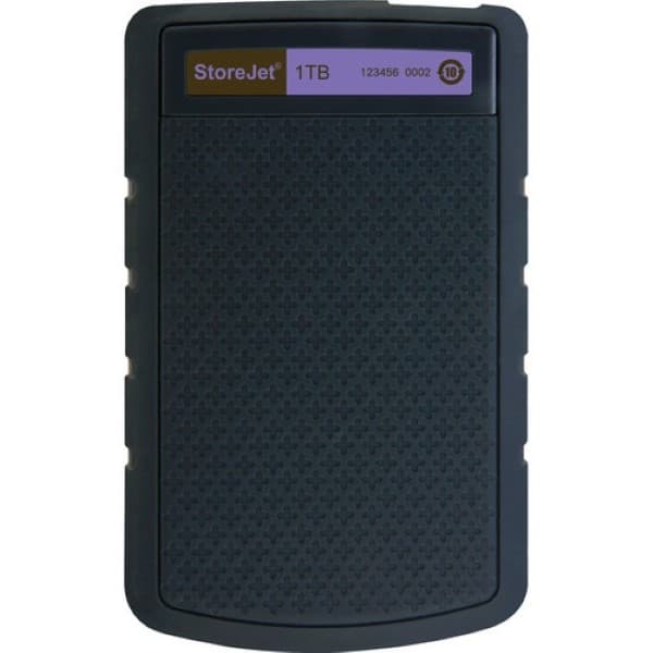 Transcend 1TB StoreJet 25H3 External Hard Drive (Purple) - 5