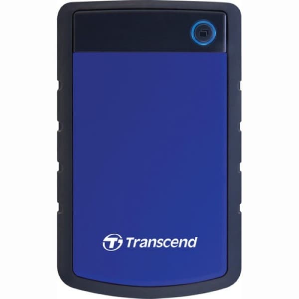 Transcend 1TB StoreJet 25H3 External Hard Drive (Blue) - 1