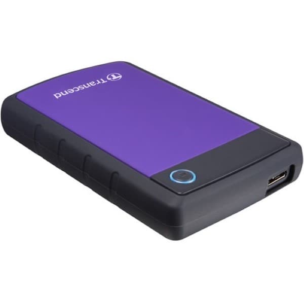 Transcend 4TB StoreJet 25H3P External Hard Drive (Purple) - 2