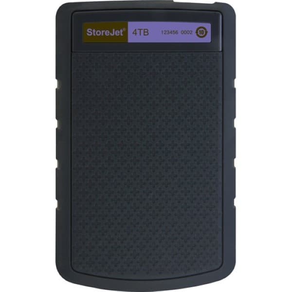 Transcend 4TB StoreJet 25H3P External Hard Drive (Purple) - 5