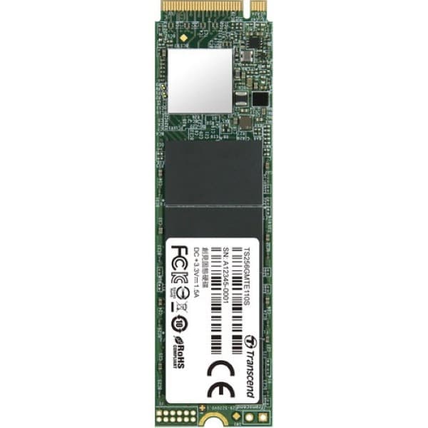 Transcend 256GB 110S M.2 PCIe Gen3 x4 SSD - 1