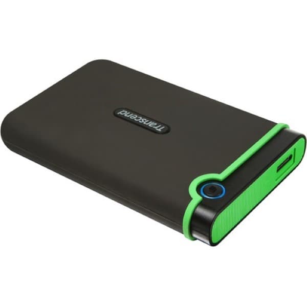 Transcend 1TB USB 3.1 Storejet 25M3 Portable Hard Drive (Military Green) - 2