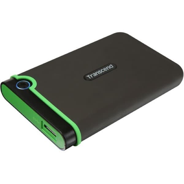 Transcend 1TB USB 3.1 Storejet 25M3 Portable Hard Drive (Military Green) - 3