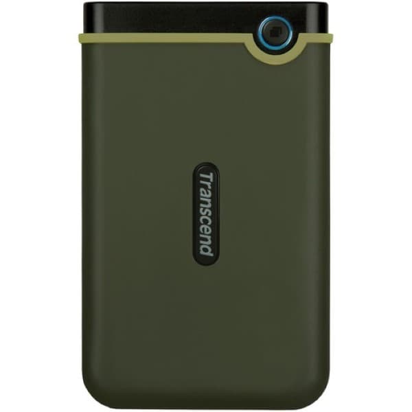 Transcend 2TB USB 3.1 Storejet 25M3 Portable Hard Drive (Military Green) - 1