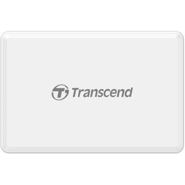 Transcend RDF8 USB 3.1 Gen 1 Card Reader (White) - 2