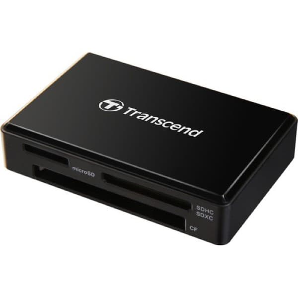 Transcend RDF8 USB 3.1 Gen 1 Card Reader (Black) - 1