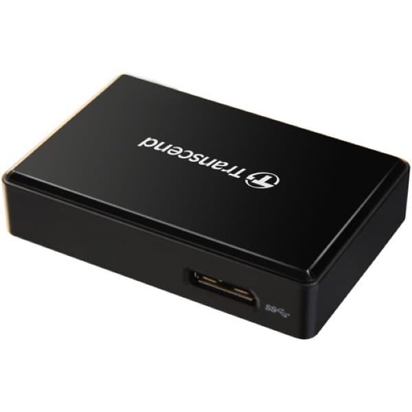 Transcend RDF8 USB 3.1 Gen 1 Card Reader (Black) - 2